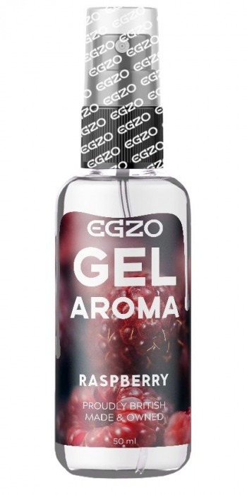 Интимный лубрикант EGZO AROMA с ароматом малины - 50 мл. - EGZO - купить с доставкой в Кемерово