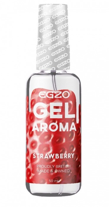 Интимный лубрикант EGZO AROMA с ароматом клубники - 50 мл. - EGZO - купить с доставкой в Кемерово