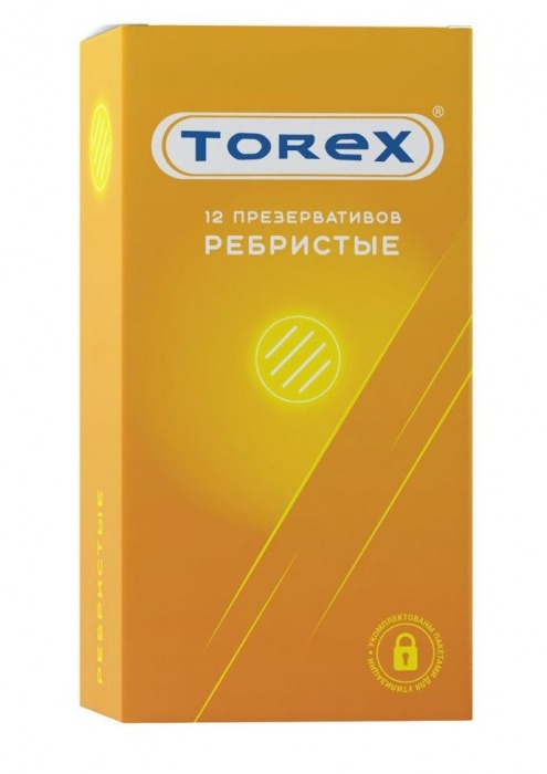 Текстурированные презервативы Torex  Ребристые  - 12 шт. - Torex - купить с доставкой в Кемерово