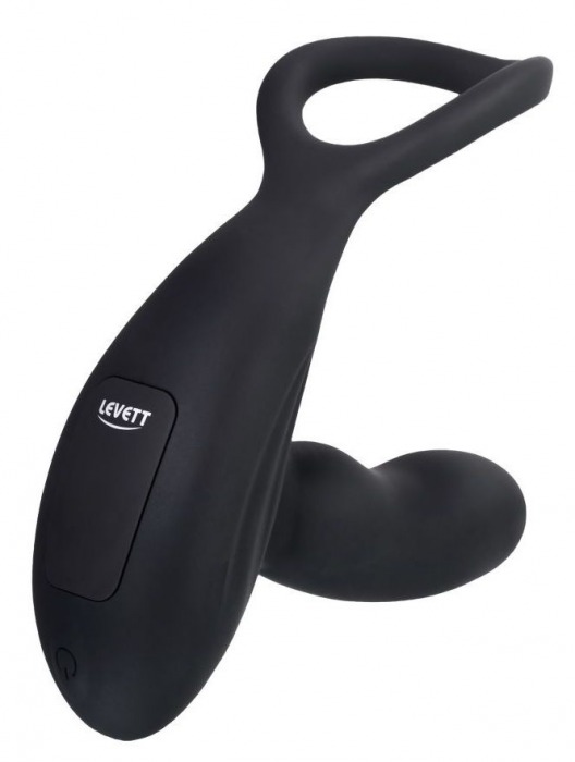 Черный стимулятор простаты Maud с вибрацией - Levett - в Кемерово купить с доставкой