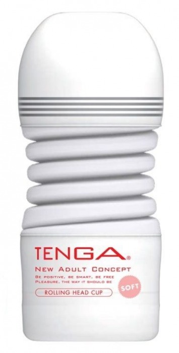 Мастурбатор TENGA Rolling Head Cup Soft - Tenga - в Кемерово купить с доставкой