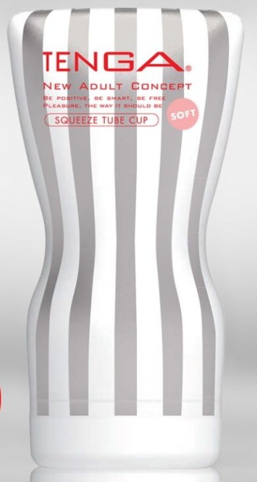 Мастурбатор TENGA Squeeze Tube Cup Soft - Tenga - в Кемерово купить с доставкой