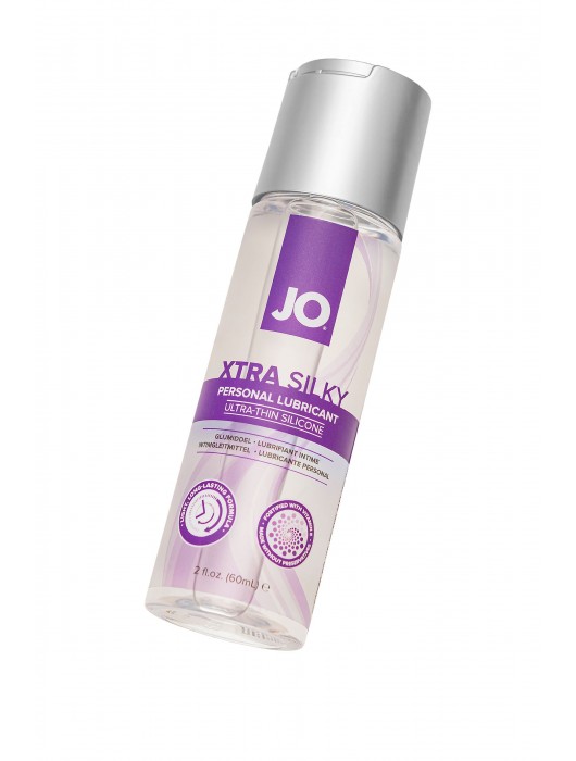 Лубрикант на силиконовой основе JO Xtra Silky - 60 мл. - System JO - купить с доставкой в Кемерово