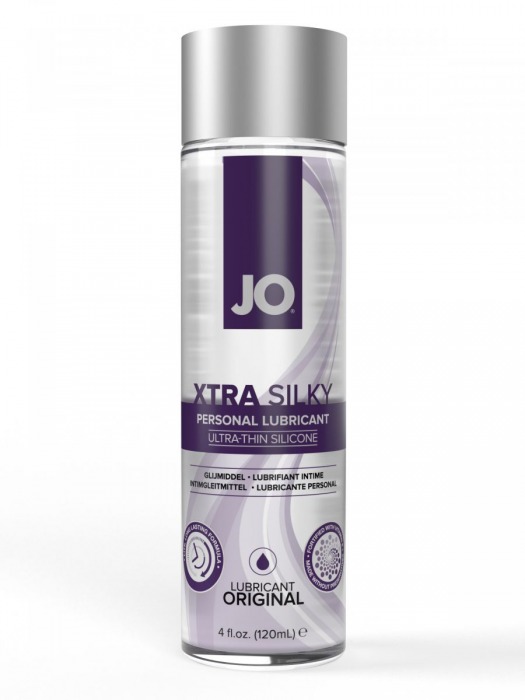 Лубрикант на силиконовой основе JO Xtra Silky - 120 мл. - System JO - купить с доставкой в Кемерово