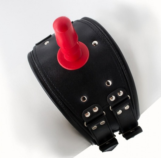 Черный пояс на бедро  Люкс  с телесной насадкой - LOVETOY (А-Полимер) - купить с доставкой в Кемерово