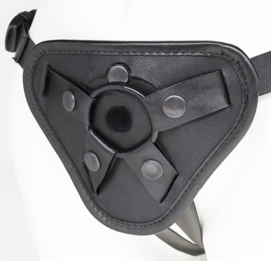 Пояс харнесс BEST UNI strap с 2 сменными насадками - 18,5 и 16 см. - LOVETOY (А-Полимер) - купить с доставкой в Кемерово