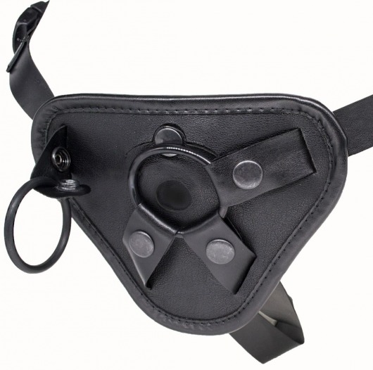 Пояс харнесс BEST UNI strap с 2 сменными насадками - 18,5 и 16 см. - LOVETOY (А-Полимер) - купить с доставкой в Кемерово