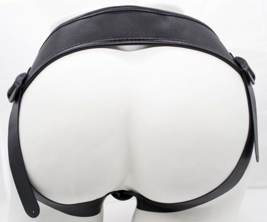 Пояс харнесс BEST UNI strap с 2 сменными насадками - 18,5 и 16 см. - LOVETOY (А-Полимер) - купить с доставкой в Кемерово