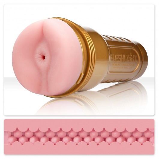 Мастурбатор-анус Fleshlight - Pink Butt Stamina Training Unit - Fleshlight - в Кемерово купить с доставкой