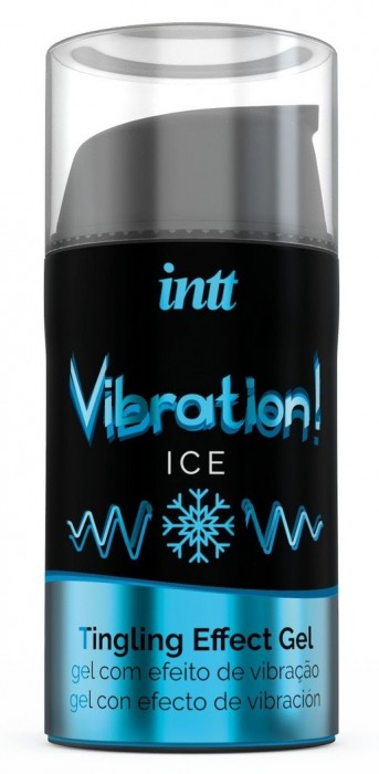 Жидкий интимный гель с эффектом вибрации Vibration! Ice - 15 мл. - INTT - купить с доставкой в Кемерово