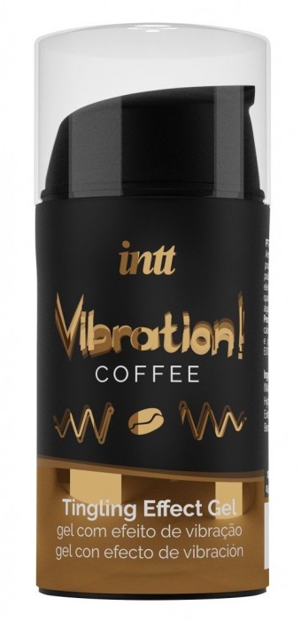 Жидкий интимный гель с эффектом вибрации Vibration! Coffee - 15 мл. - INTT - купить с доставкой в Кемерово