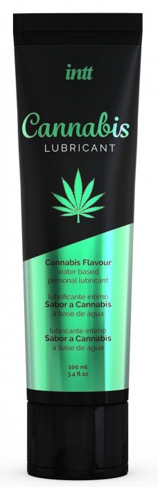 Интимный гель на водной основе Cannabis Lubricant - 100 мл. - INTT - купить с доставкой в Кемерово