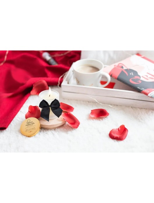 Массажная свеча Melt My Heart с ароматом карамели - 70 мл. - Bijoux Indiscrets - купить с доставкой в Кемерово