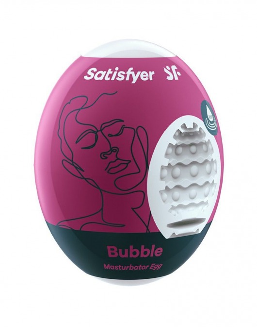 Мастурбатор-яйцо Satisfyer Bubble Mini Masturbator - Satisfyer - в Кемерово купить с доставкой