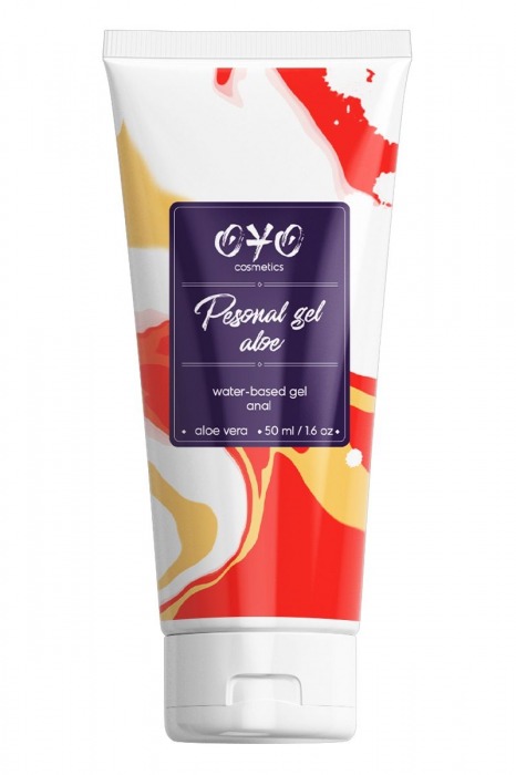 Анальная смазка на водной основе OYO Personal Gel Aloe - 50 мл. - OYO - купить с доставкой в Кемерово