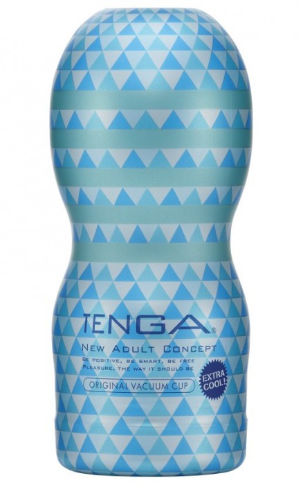 Мастурбатор с охлаждающей смазкой TENGA Original Vacuum Cup Extra Cool - Tenga - в Кемерово купить с доставкой