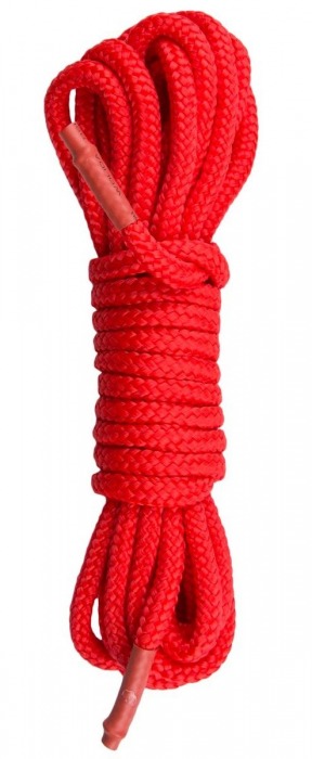 Красная веревка для связывания Nylon Rope - 5 м. - Easy toys - купить с доставкой в Кемерово