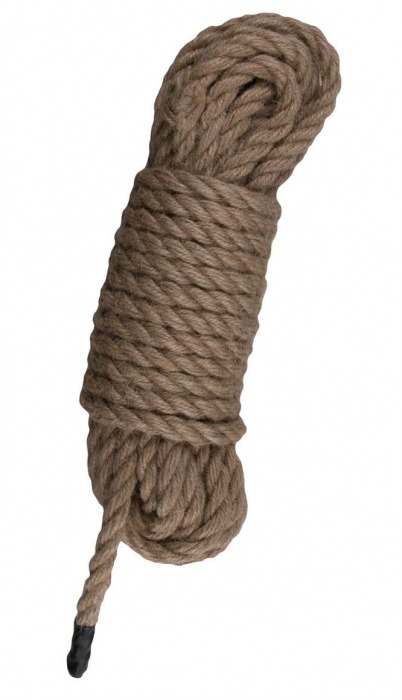 Пеньковая веревка для связывания Hemp Rope - 5 м. - Easy toys - купить с доставкой в Кемерово