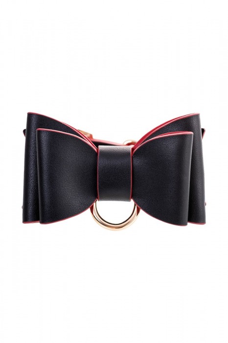 Черно-красный бондажный набор Bow-tie - ToyFa - купить с доставкой в Кемерово