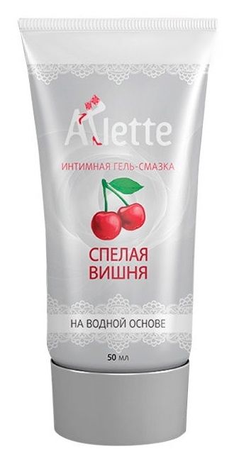 Интимная гель-смазка на водной основе Arlette  Спелая вишня  - 50 мл. - Arlette - купить с доставкой в Кемерово