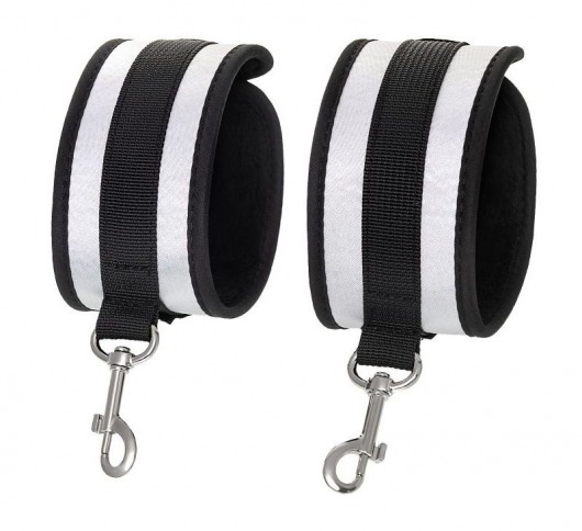 Серебристо-черные оковы Anonymo - ToyFa - купить с доставкой в Кемерово