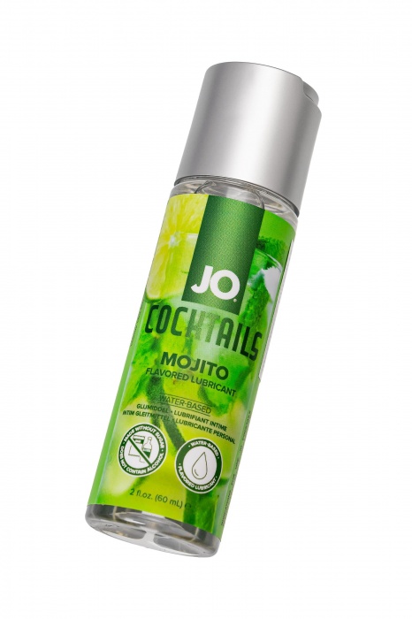 Вкусовой лубрикант на водной основе JO Cocktails Mojito - 60 мл. - System JO - купить с доставкой в Кемерово