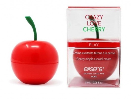 Крем для стимуляции сосков Crazy Love Cherry - 8 мл. - Exsens - купить с доставкой в Кемерово