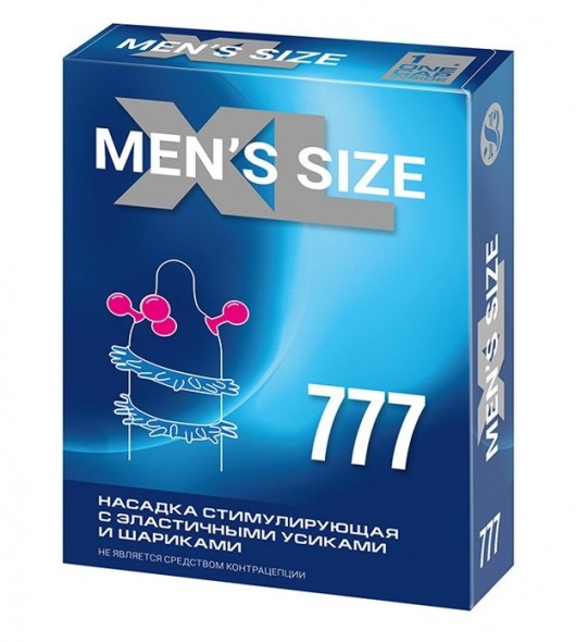 Стимулирующая насадка на пенис MEN SIZE 777 - Sitabella - в Кемерово купить с доставкой