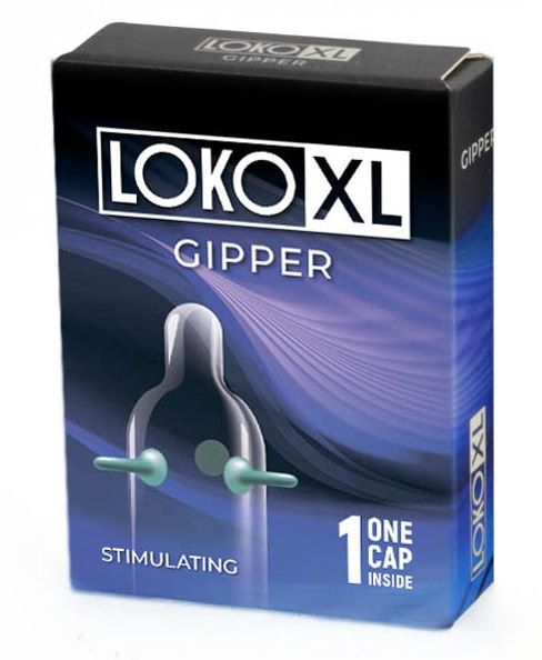 Стимулирующая насадка на пенис LOKO XL GIPPER - Sitabella - в Кемерово купить с доставкой