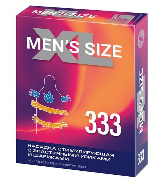 Стимулирующая насадка на пенис MEN SIZE 333 - Sitabella - в Кемерово купить с доставкой