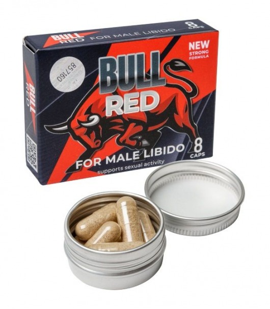 Пищевой концентрат для мужчин BULL RED - 8 капсул - Sitabella - купить с доставкой в Кемерово