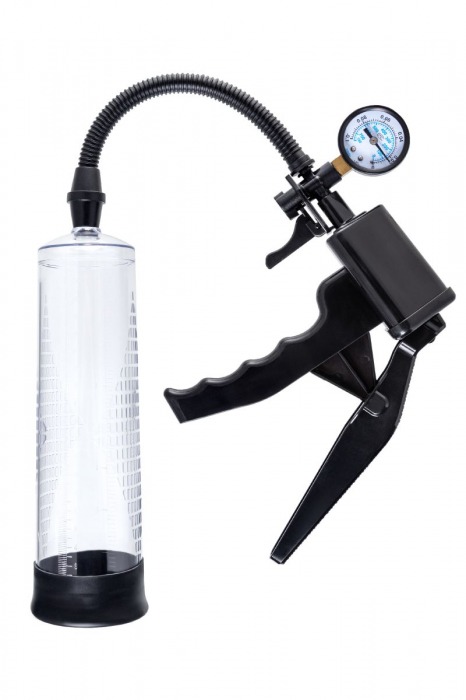 Прозрачная механическая помпа для пениса Viggo - Sexus - в Кемерово купить с доставкой