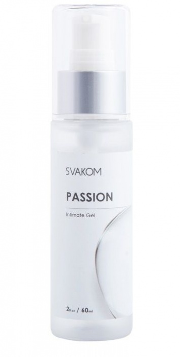 Смазка на водной основе Passion Intimate Gel - 60 мл. - Svakom - купить с доставкой в Кемерово