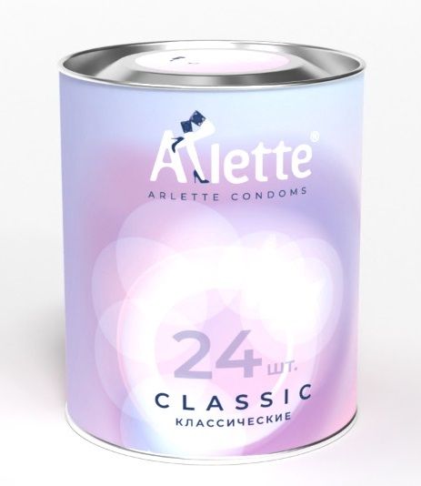 Классические презервативы Arlette Classic - 24 шт. - Arlette - купить с доставкой в Кемерово