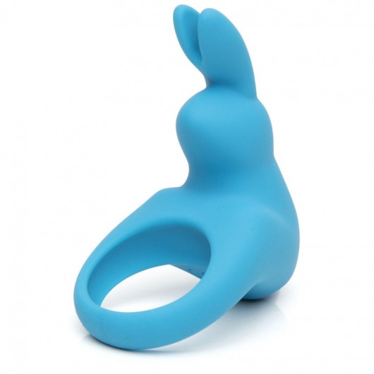 Голубое эрекционное виброкольцо Happy Rabbit Rechargeable Rabbit Cock Ring - Happy Rabbit - в Кемерово купить с доставкой