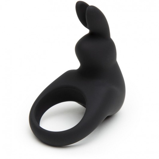 Черное эрекционное виброкольцо Happy Rabbit Rechargeable Rabbit Cock Ring - Happy Rabbit - в Кемерово купить с доставкой