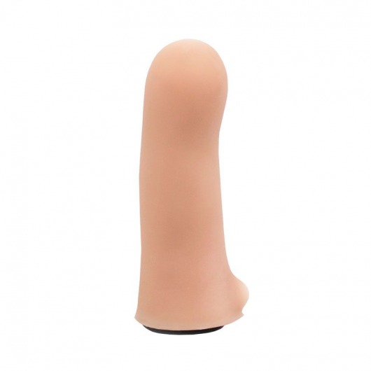 Черный пояс-трусики в комплекте с коннектором и насадкой - Notabu - купить с доставкой в Кемерово