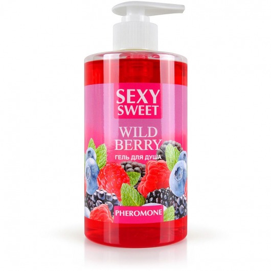 Гель для душа Sexy Sweet Wild Berry с ароматом лесных ягод и феромонами - 430 мл. -  - Магазин феромонов в Кемерово