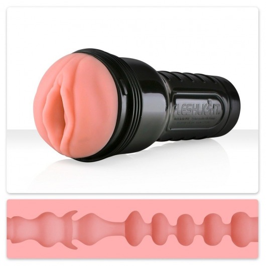 Мастурбатор-вагина Fleshlight - Pink Lady Mini-Lotus - Fleshlight - в Кемерово купить с доставкой