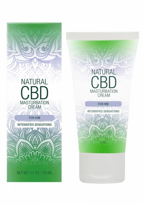 Крем для мастурбации для мужчин Natural CBD Masturbation Cream For Him - 50 мл. - Shots Media BV - купить с доставкой в Кемерово