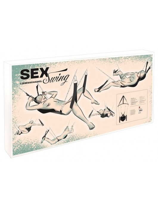 Секс-качели с лежаком и подголовником Sex Swing - Orion - купить с доставкой в Кемерово