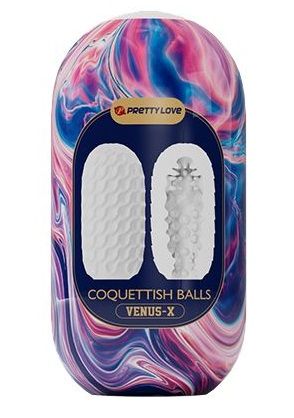 Мастурбатор в форме яйца Coquettish Balls - Baile - в Кемерово купить с доставкой