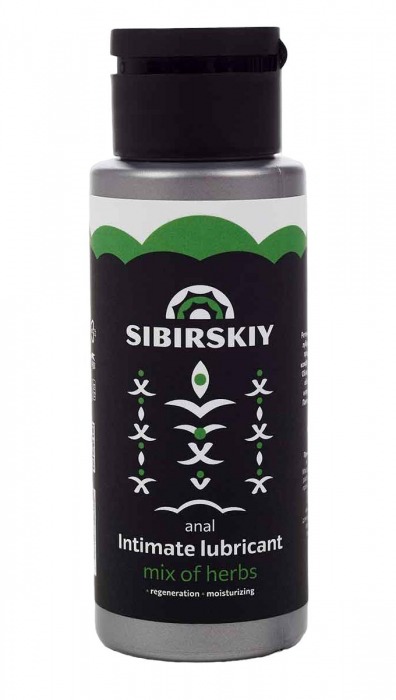 Анальный лубрикант на водной основе SIBIRSKIY с ароматом луговых трав - 100 мл. - Sibirskiy - купить с доставкой в Кемерово