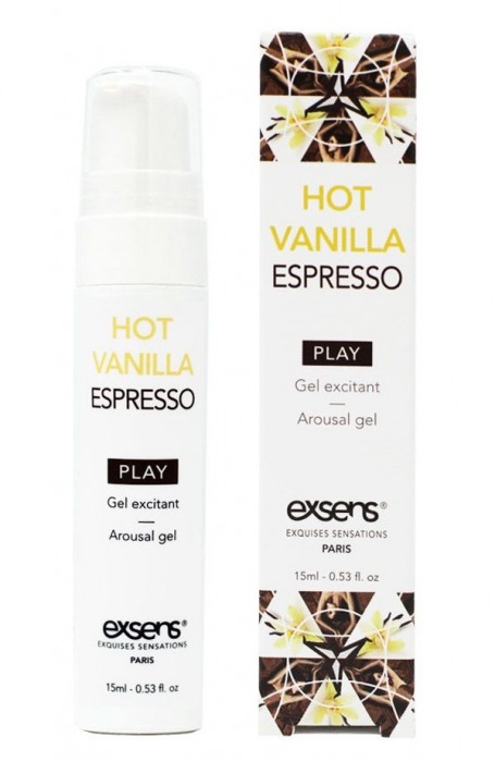 Возбуждающий гель Hot Vanilla Espresso Arousal Gel - 15 мл. - Exsens - купить с доставкой в Кемерово