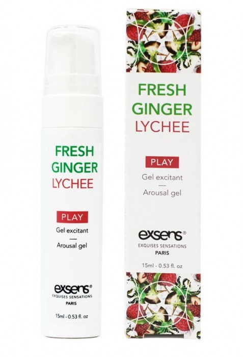 Возбуждающий гель Fresh Ginger Lychee Arousal Gel - 15 мл. - Exsens - купить с доставкой в Кемерово