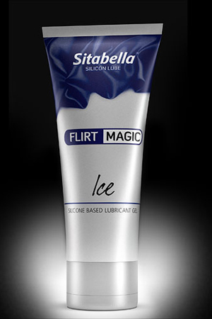 Силиконовая гель-смазка FLIRT MAGIC Ice с лёгким пролонгирующим эффектом - 75 мл. - Sitabella - купить с доставкой в Кемерово