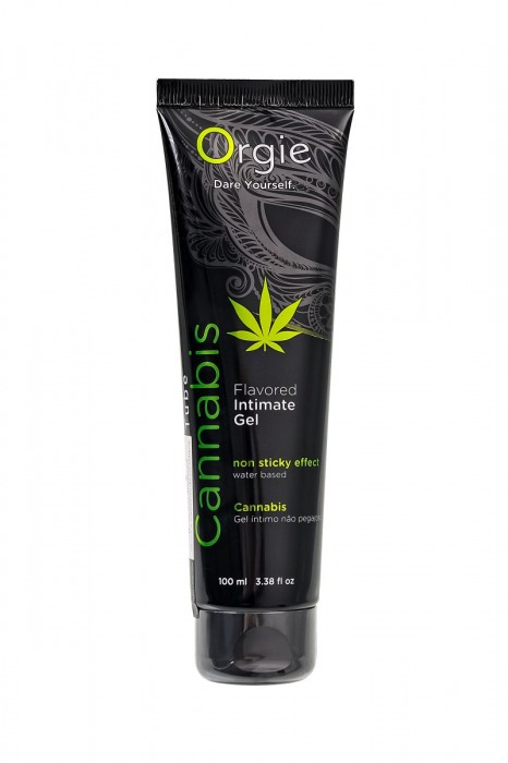 Интимный гель на водной основе ORGIE Lube Tube Cannabis - 100 мл. - ORGIE - купить с доставкой в Кемерово