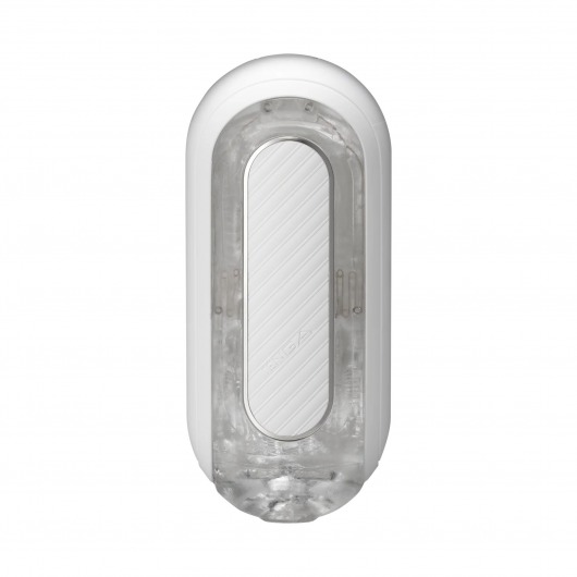 Белый мастурбатор Tenga Flip Zero Gravity с вибрацией - Tenga - в Кемерово купить с доставкой
