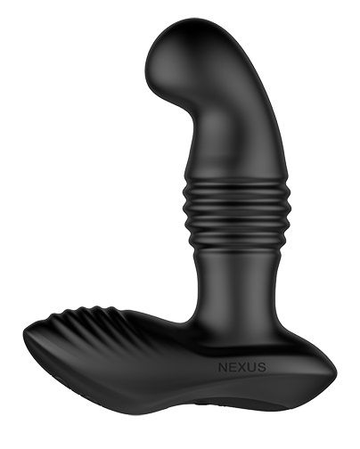 Черный массажер простаты Nexus Thrust с возвратно-поступательными движениями - 13,8 см. - Nexus Range - в Кемерово купить с доставкой