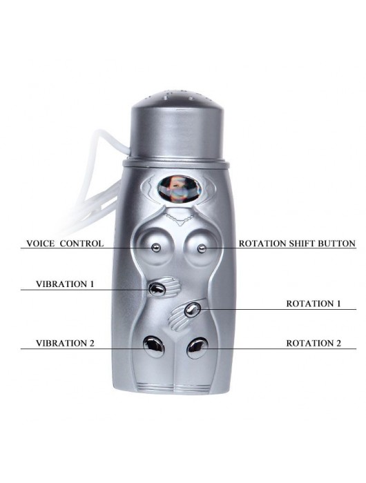 Мастурбатор-вагина в виде миниатюрной пышногрудой красотки - Baile - в Кемерово купить с доставкой